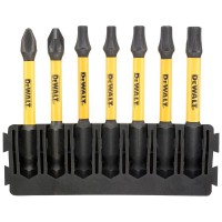 Dewalt DT70820-QZ 7PC 57mm PH PZ TX Mix Bar Flextorq £10.99